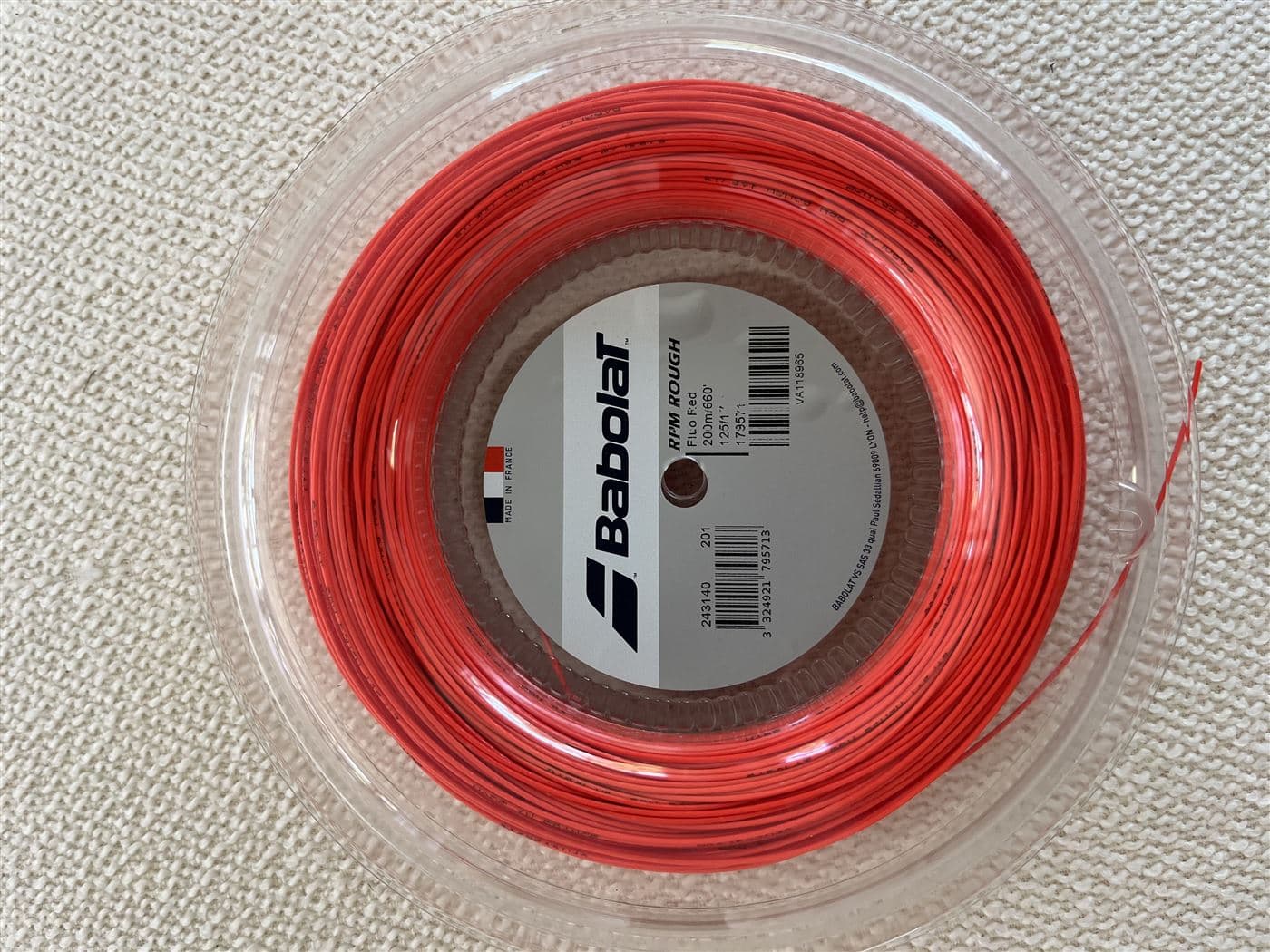 Bobine Babolat RPM Rough 1.25